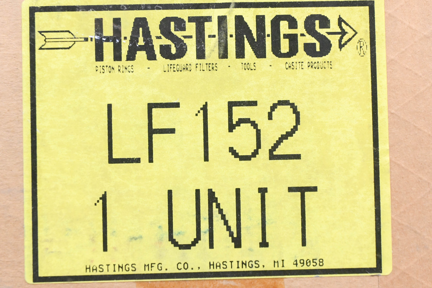 Hastings LF152 Oil Filter NOS