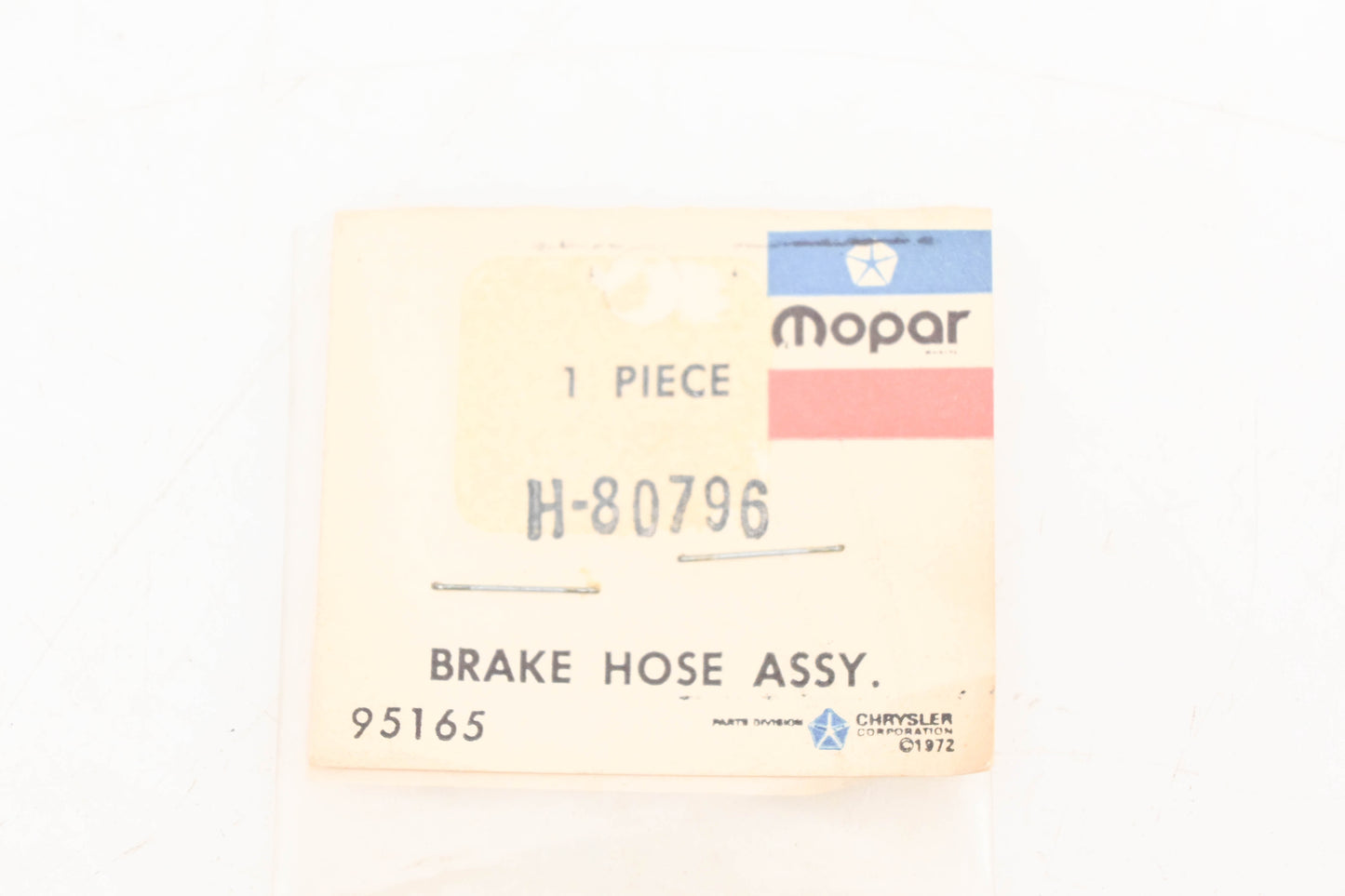 Mopar H80796, H-80796 Brake Hose Assembly NOS