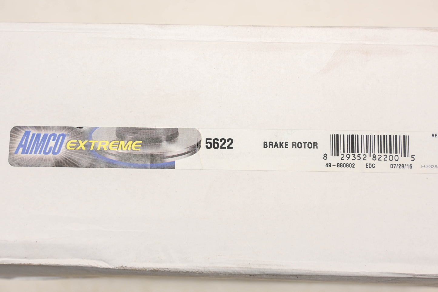 Aimco 5622, 49-880802 Brake Rotor NOS