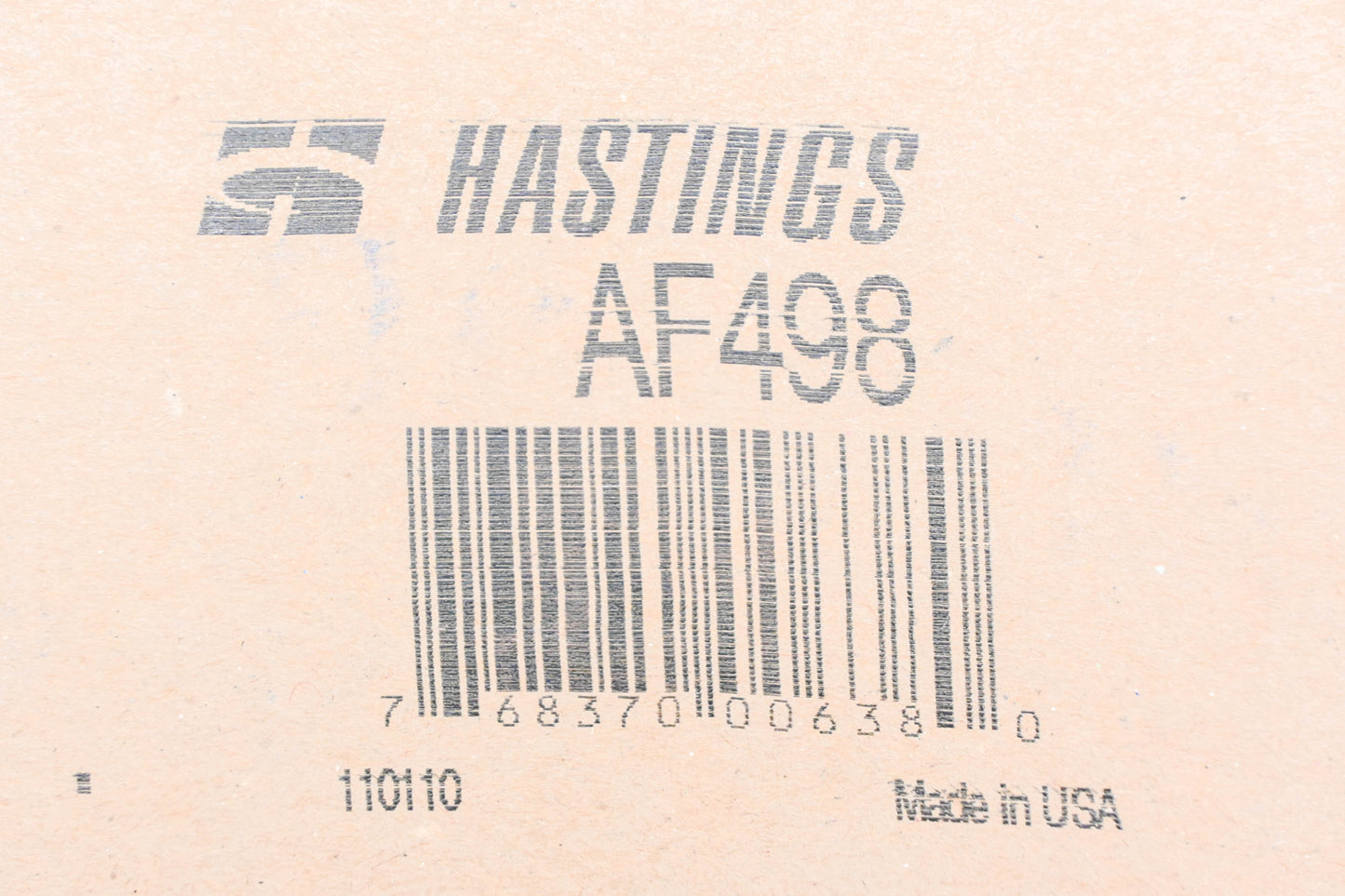 Hastings AF498, PA2360-FN Air Filter NOS