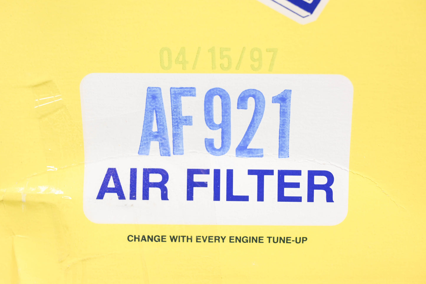 Hastings AF921 Air Filter NOS