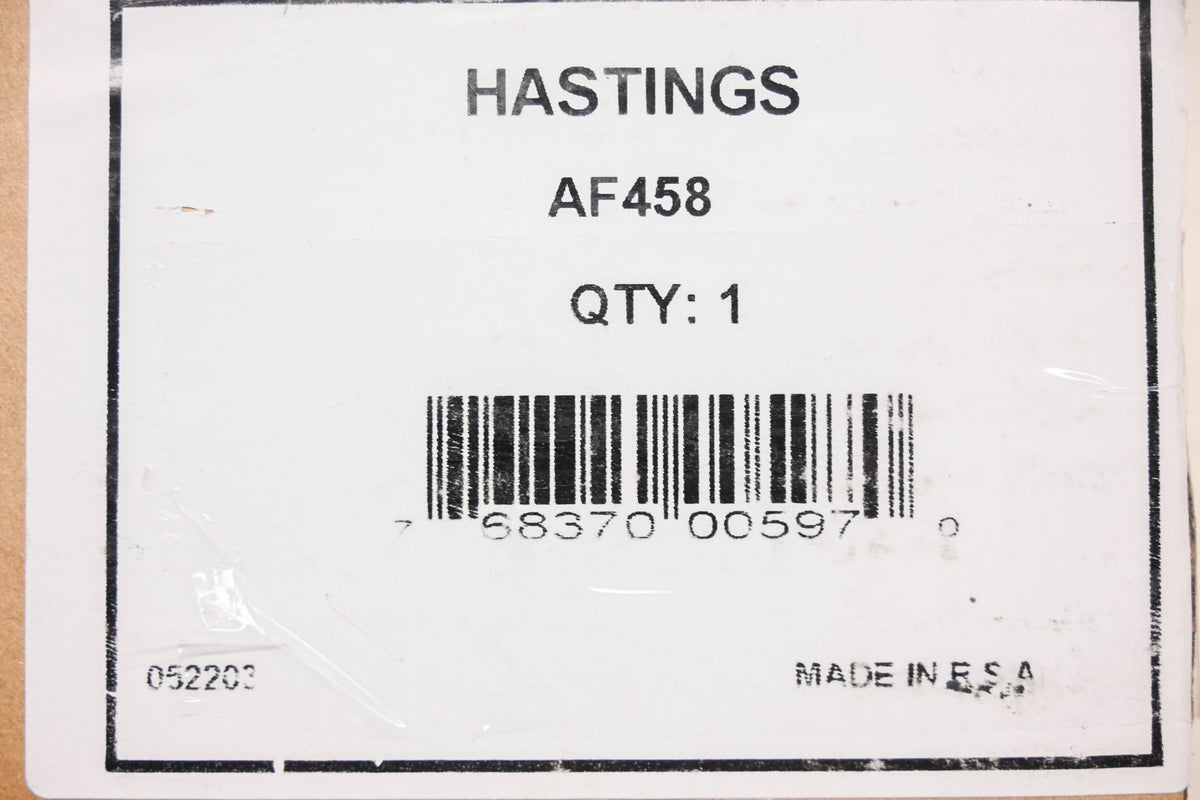 Hastings AF458 Air Filter NOS