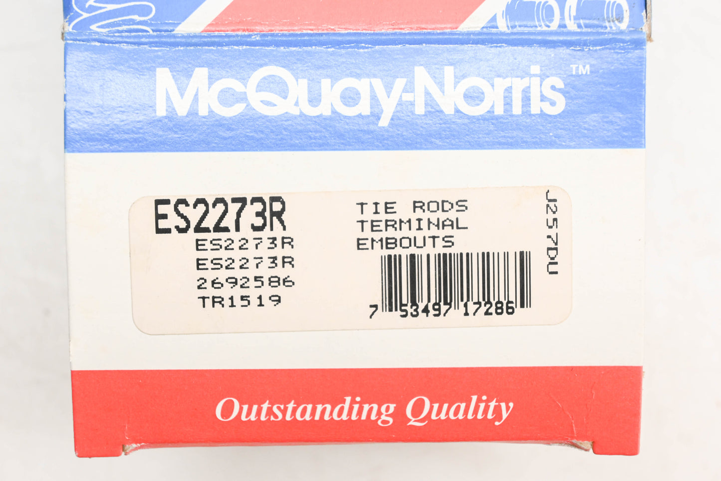 McQuay-Norris ES2273R, 2692586, TR519 Tie Rod Kit NOS