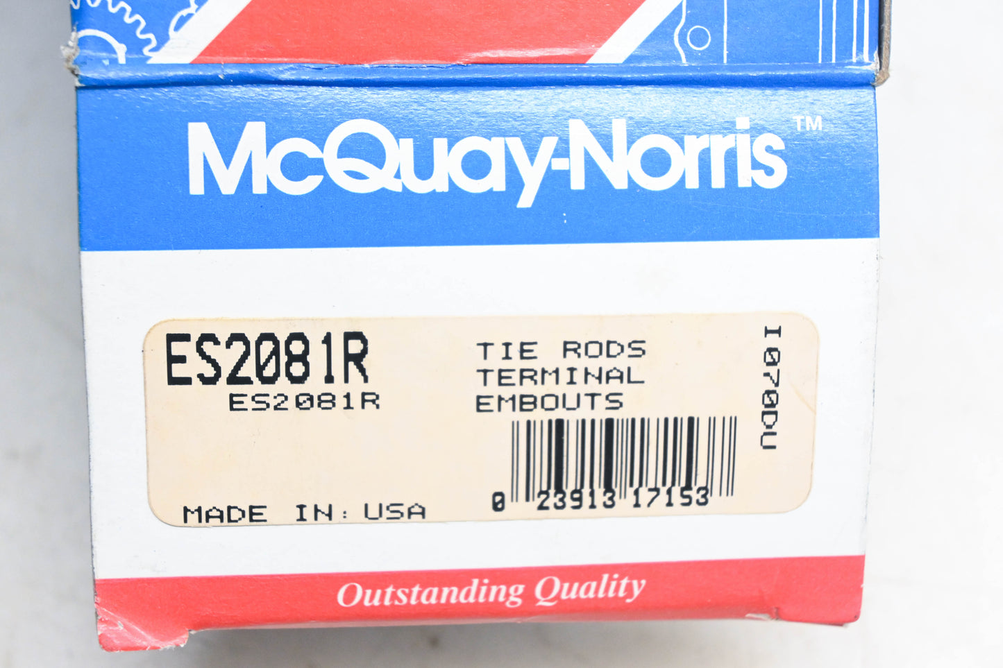 McQuay-Norris ES2081R, 2692478, TR1031 Tie Rod Kit NOS