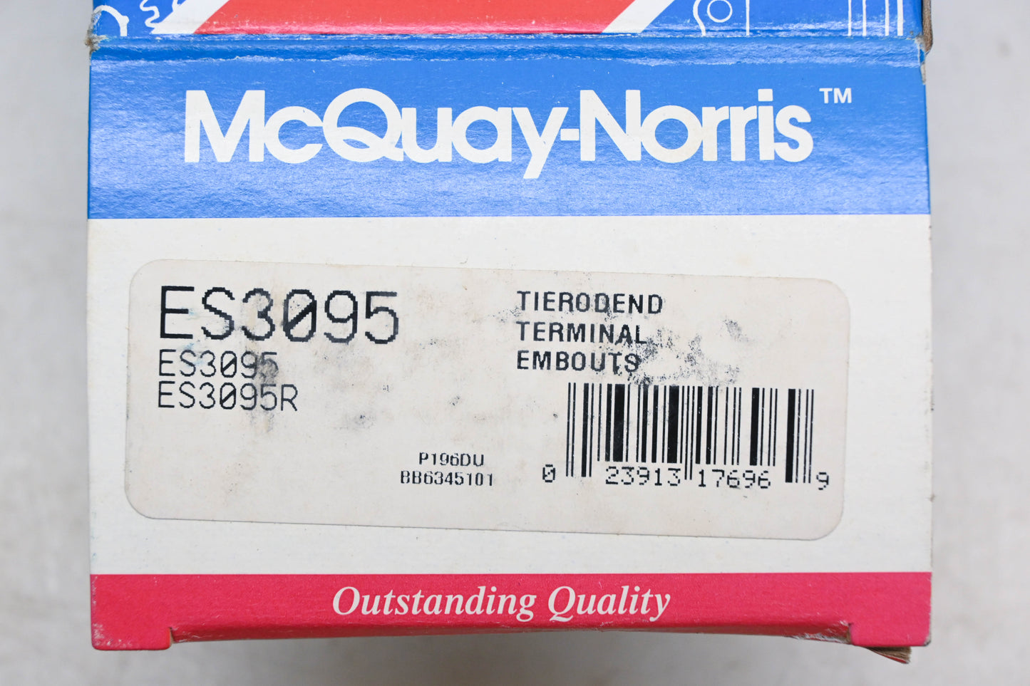 McQuay-Norris ES3095, Es3095R Tie Rod Kit NOS