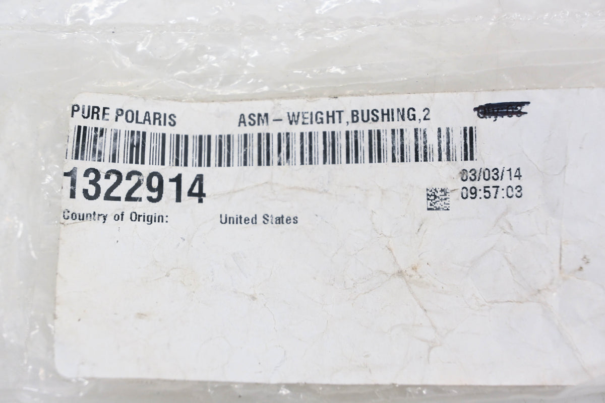 New OEM Polaris 1322914 Clutch Weights #23-54 Qty 3 NOS