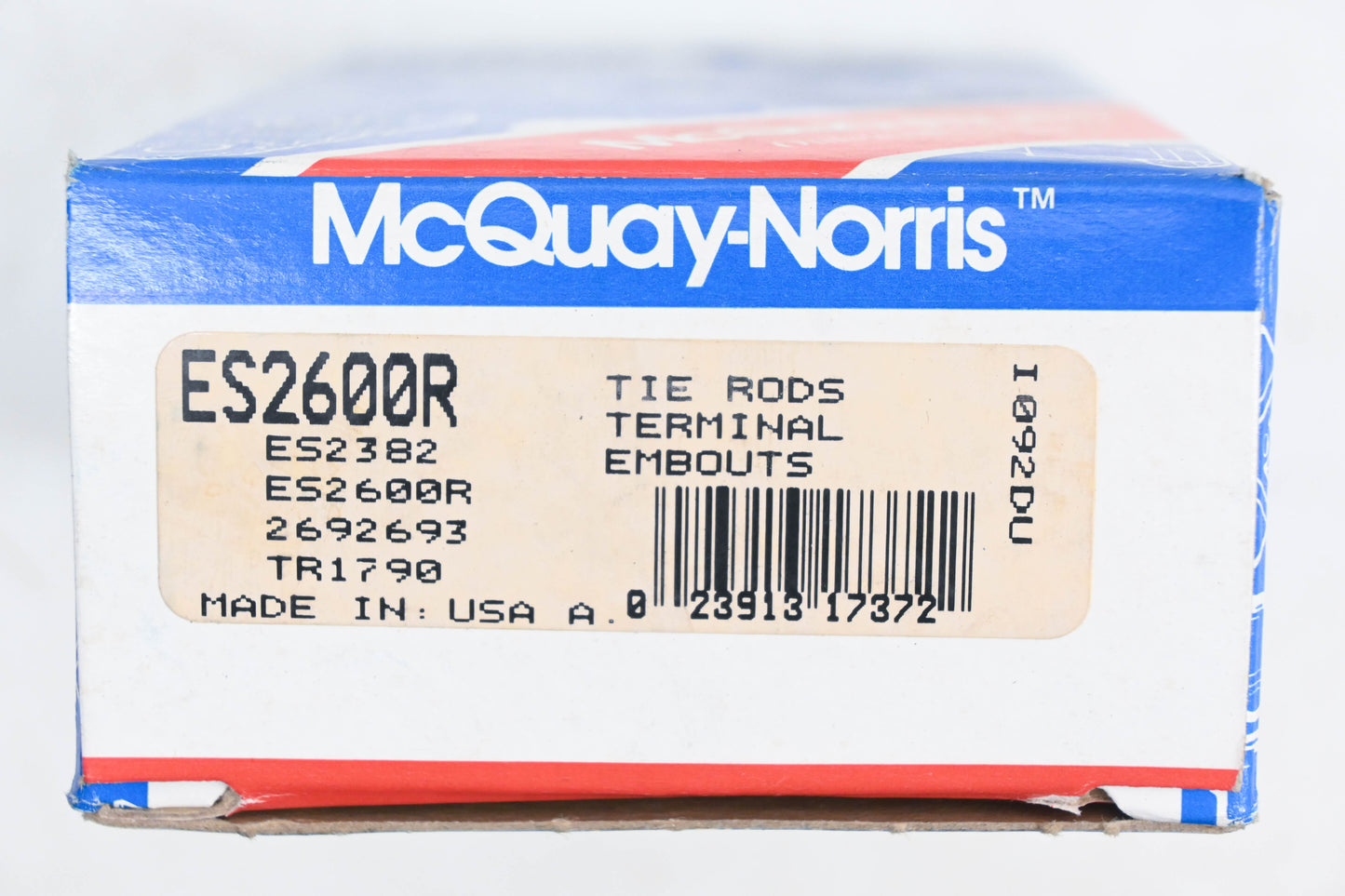 McQuay-Norris ES2600R, ES2382, TR1790 Tie Rod Kit NOS