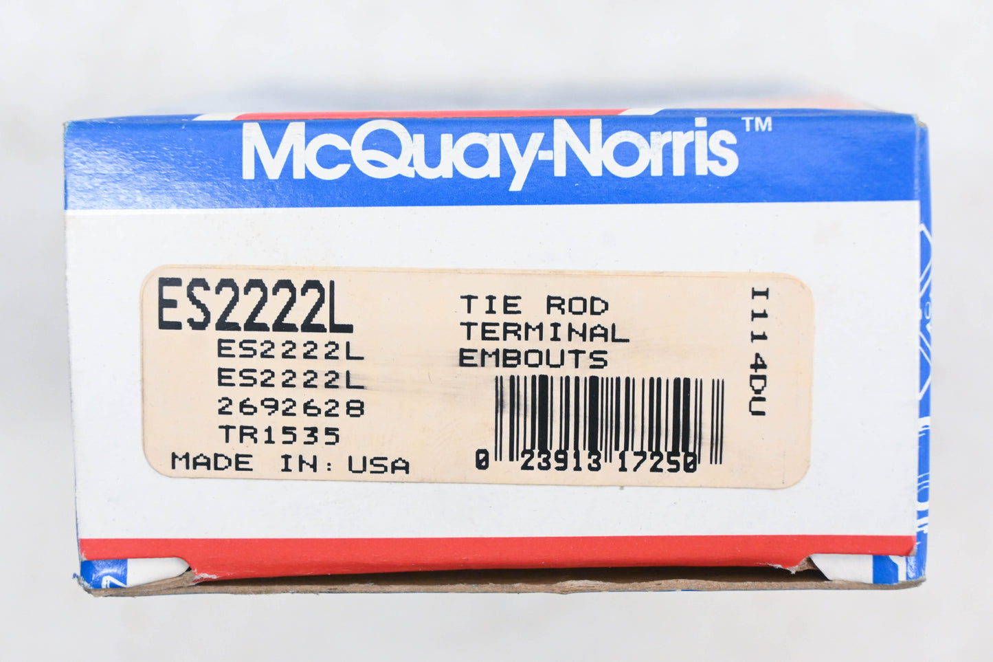 McQuay-Norris ES2222L, 2692628, TR1535 Tie Rod Kit NOS