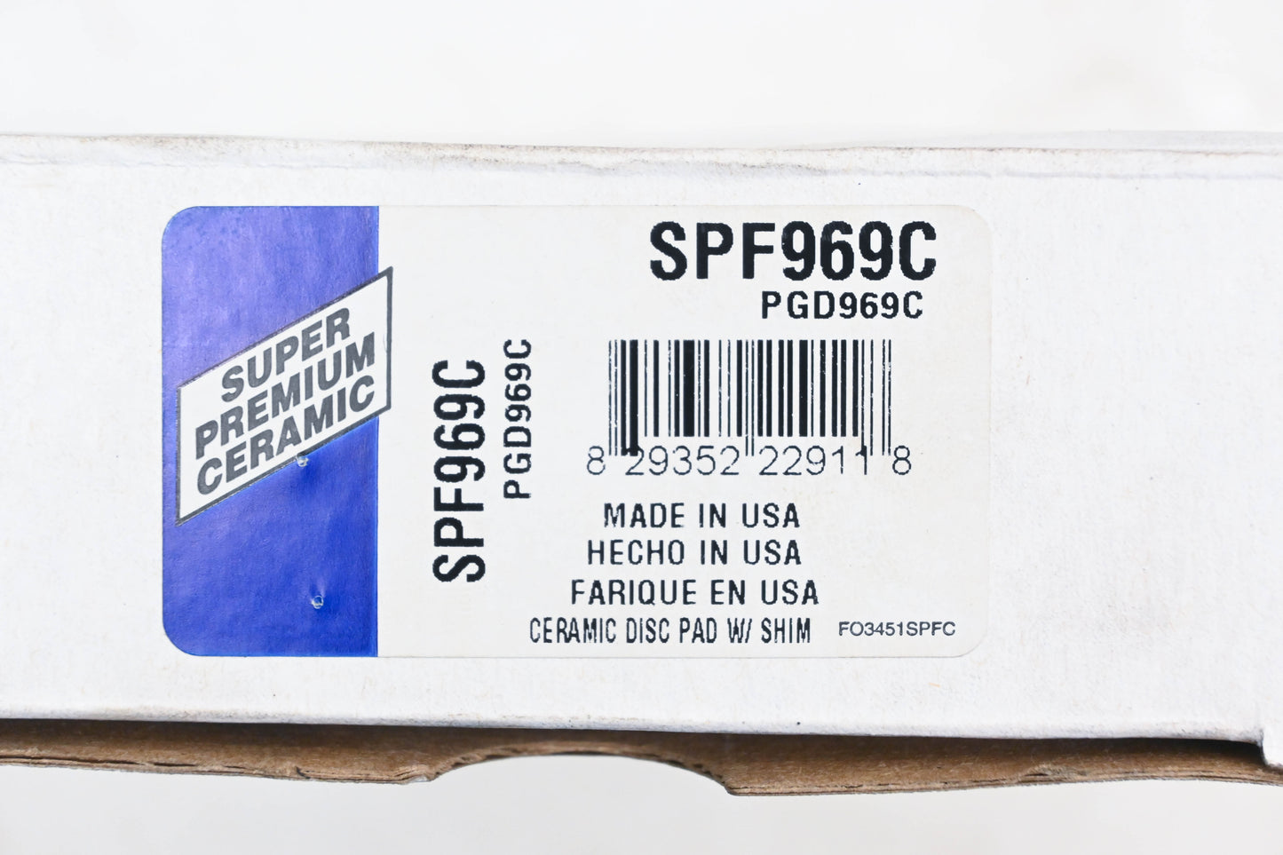 Aimco SPF969C, PGD969C Disc Brake Pad Kit NOS