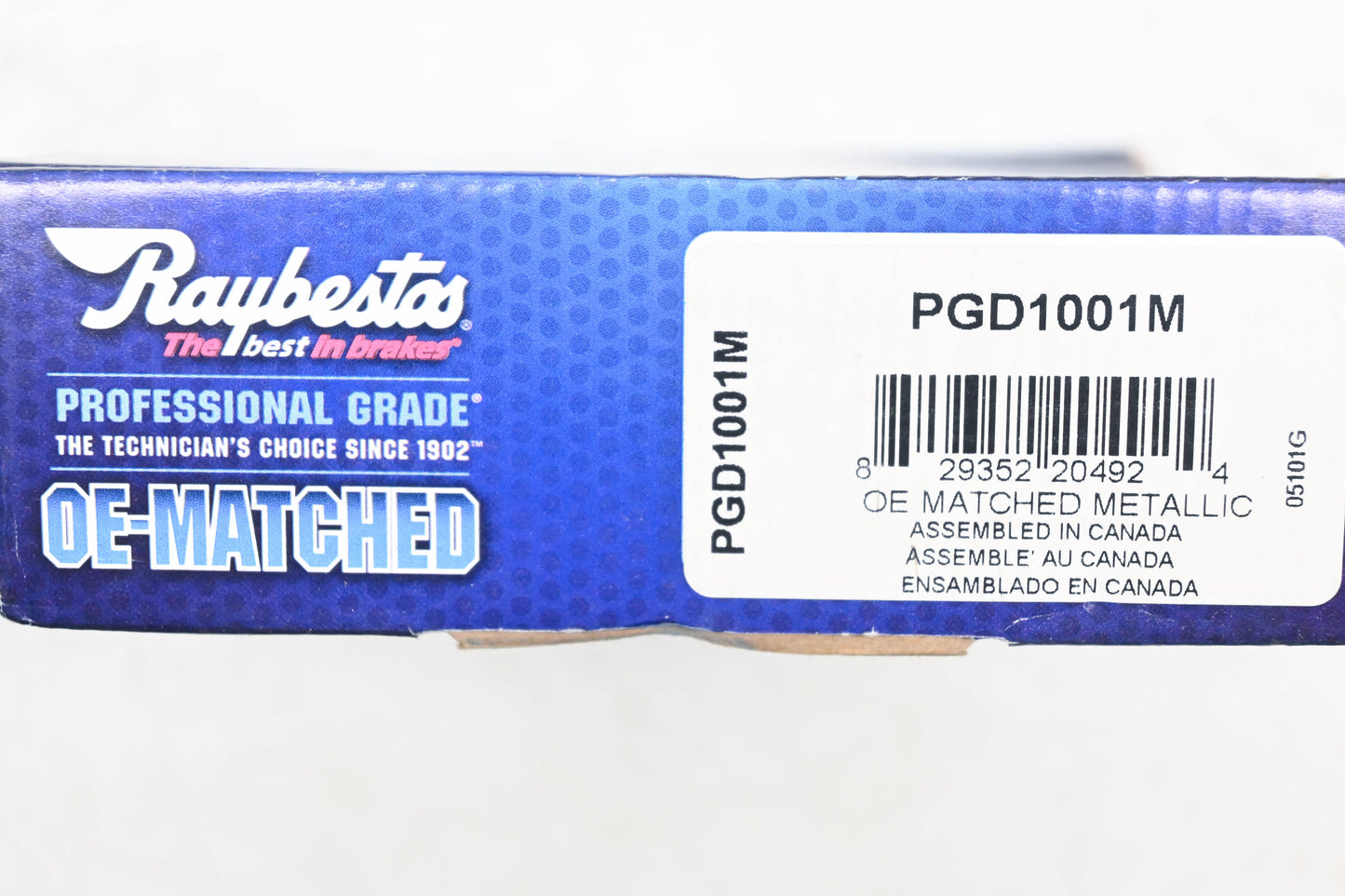 Raybestos PGD1001M Disc Brake Pad Kit NOS
