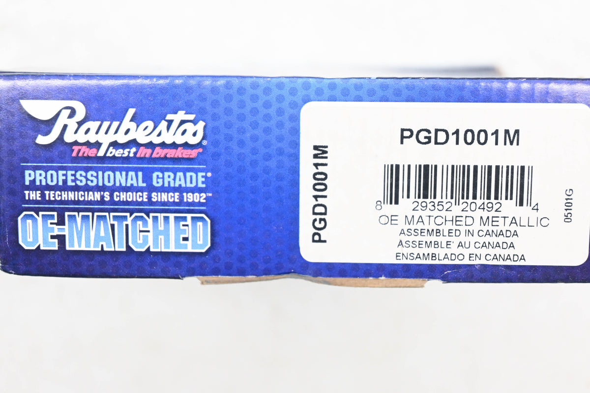 Raybestos PGD1001M Disc Brake Pad Kit NOS