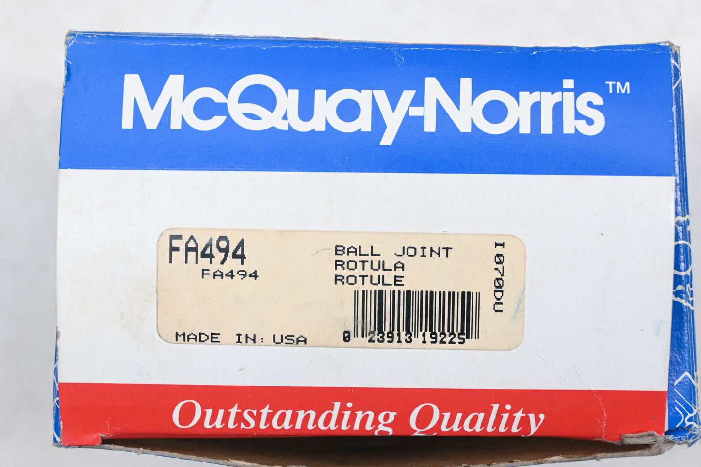 McQuay-Norris FA494 Ball Joint Kit NOS