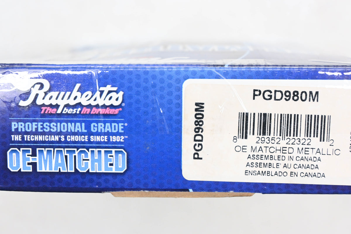Raybestos PGD980M Disc Brake Pad Kit NOS
