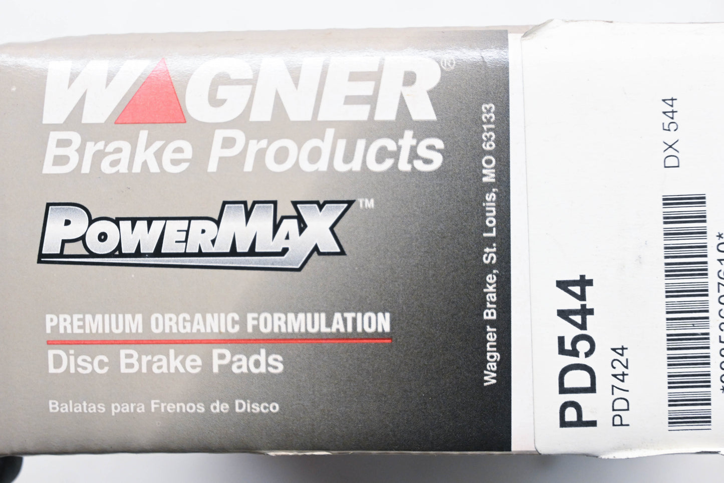 Wagner PD544 PowerMax Disc Brake Pad Kit NOS