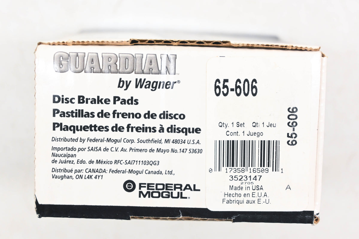 Wagner 65-606, SGD606C Guardian Disc Brake Pad Kit NOS