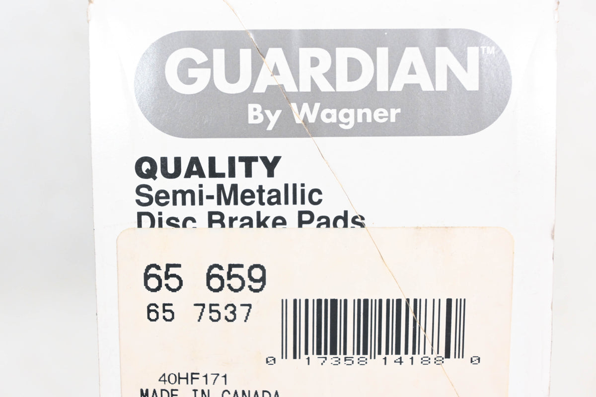 Wagner 65-659, 65-7537 Guardian Disc Brake Pad Kit NOS