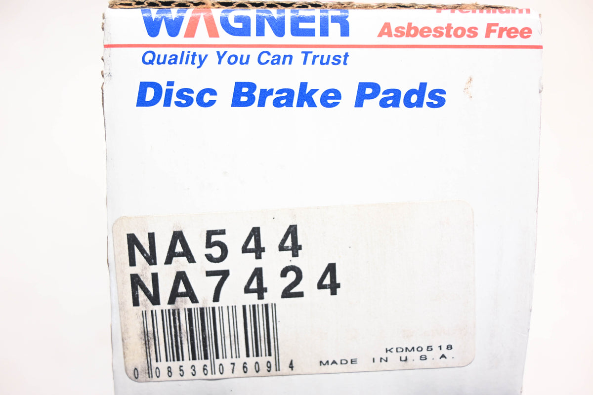 Wagner NA544, NA7424 Disc Brake Pad Kit NOS