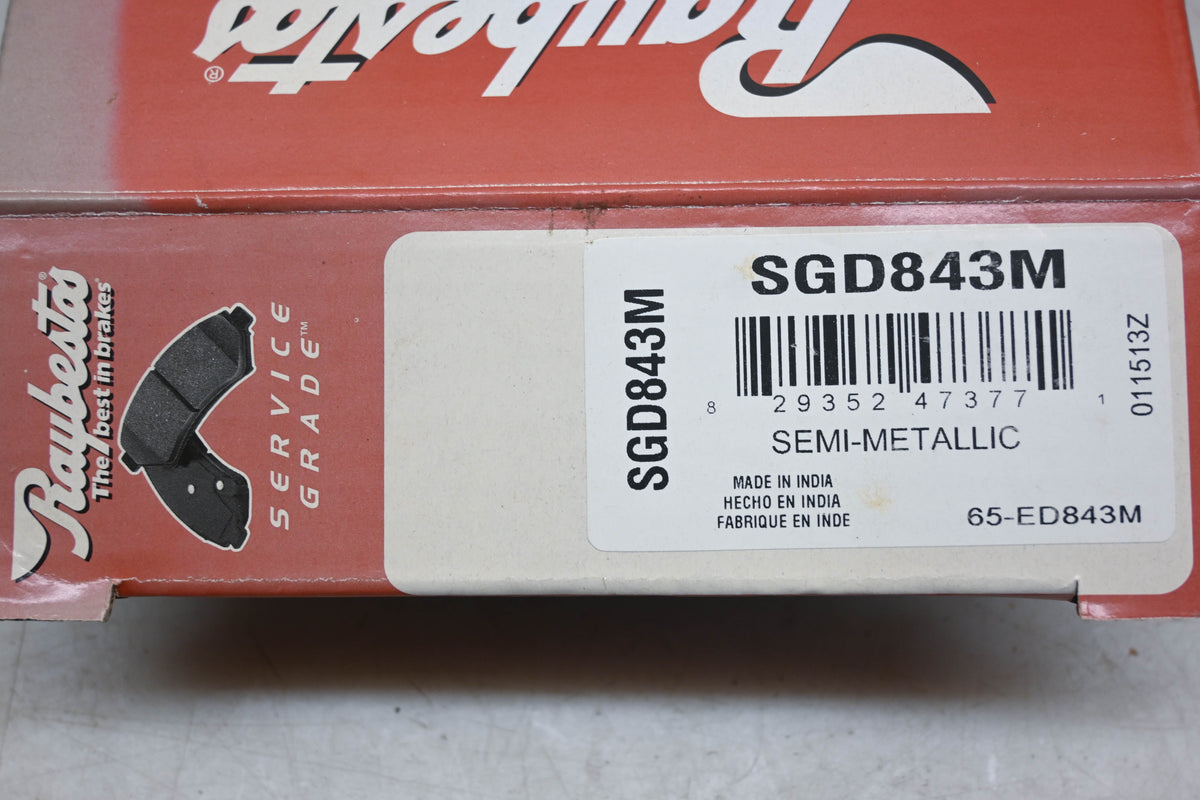 Raybestos SGD843M Disc Brake Pad Kit NOS