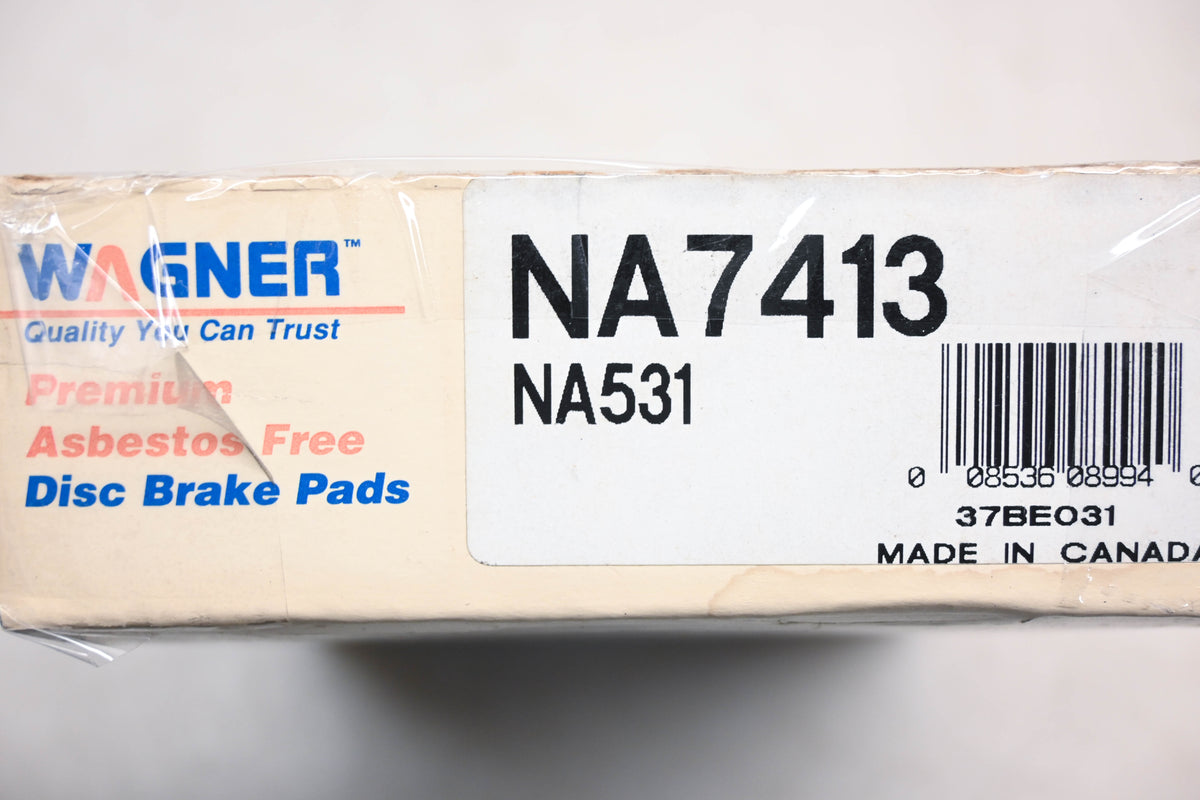 Wagner NA7413, NA531, SGD531C Disc Brake Pad Kit NOS