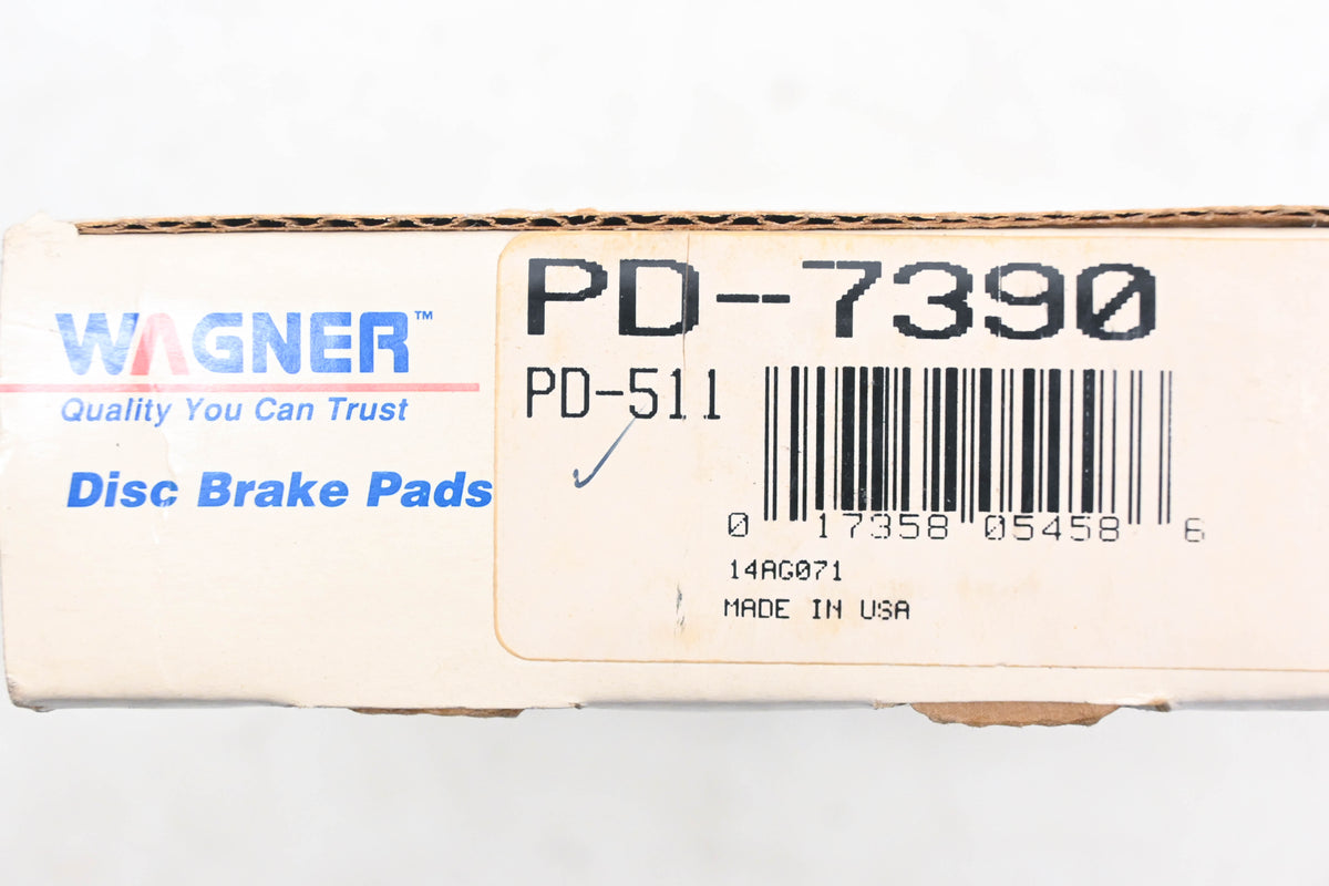 Wagner PD7390, PD511 Disc Brake Pad Kit NOS