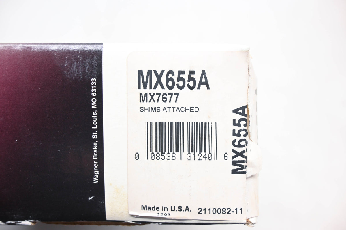 Wagner MX655A, MX7677 PowerMax Disc Brake Pad Kit NOS
