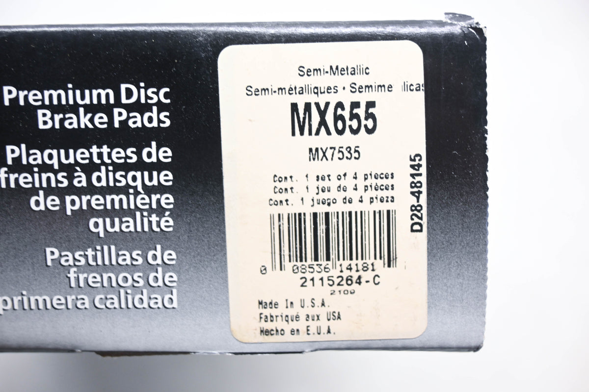 Wagner MX655 Thermo Quiet Disc Brake Pad Kit NOS