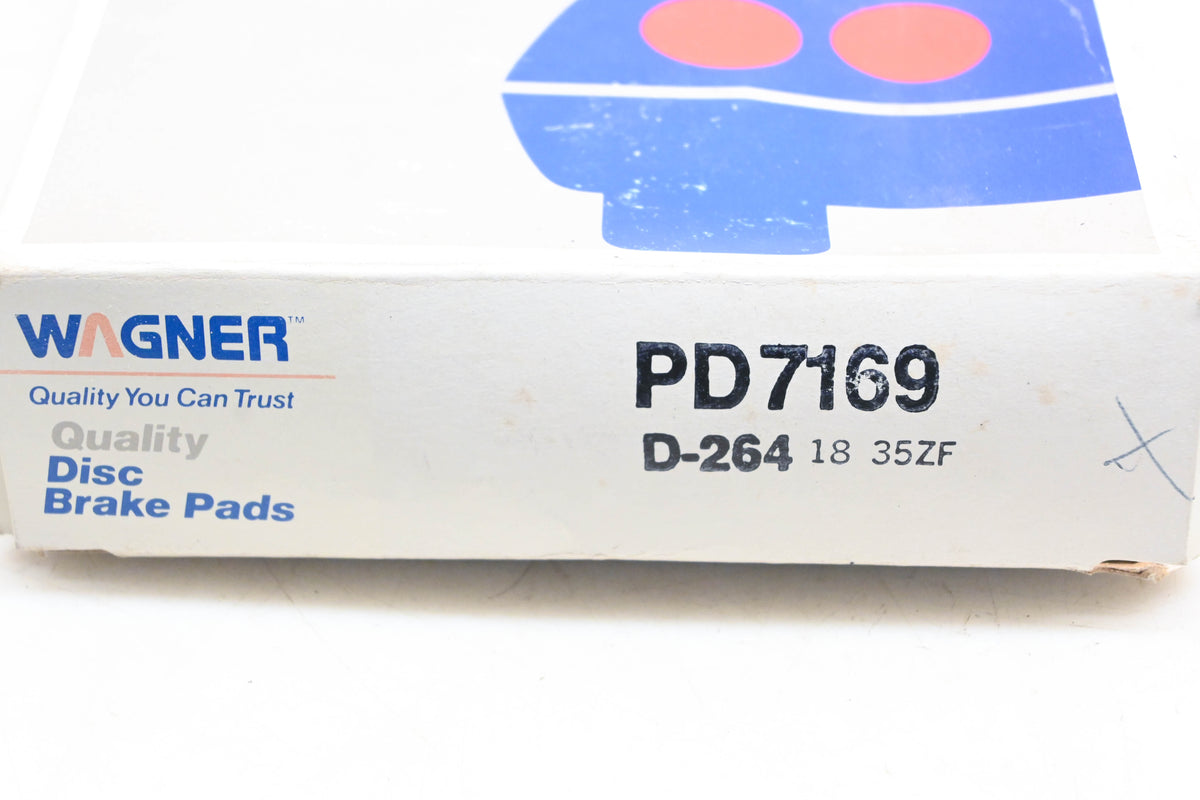 Wagner PD7169, D264 Disc Brake Pad Kit NOS