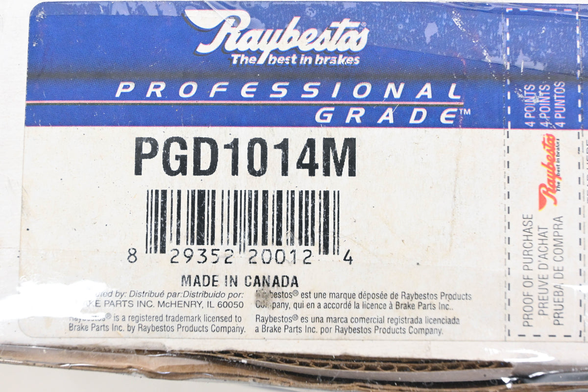 Raybestos PGD1014M Disc Brake Pad Kit NOS