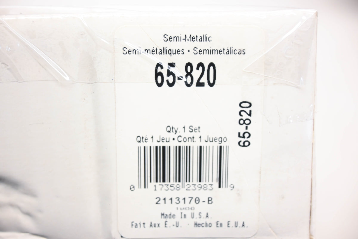 Wagner 65-820, SGD820M Guardian Disc Brake Pad Kit NOS