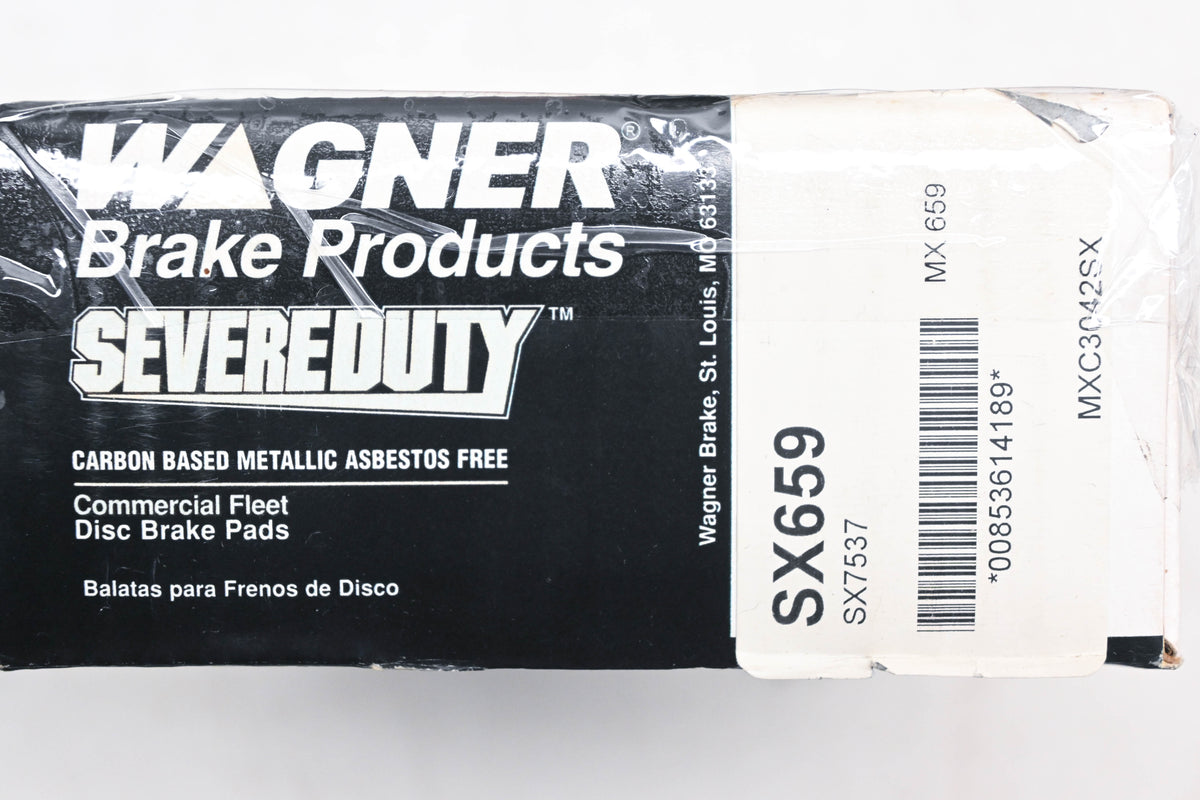 Wagner SX659, SX7537, SGD659M Severe Duty Disc Brake Pad Kit NOS