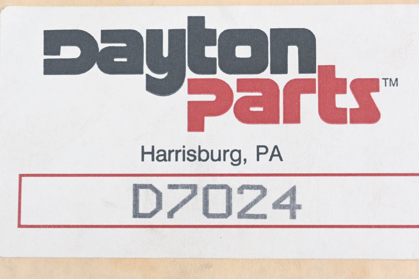 Dayton D7024 Wheel Hub Assembly NOS