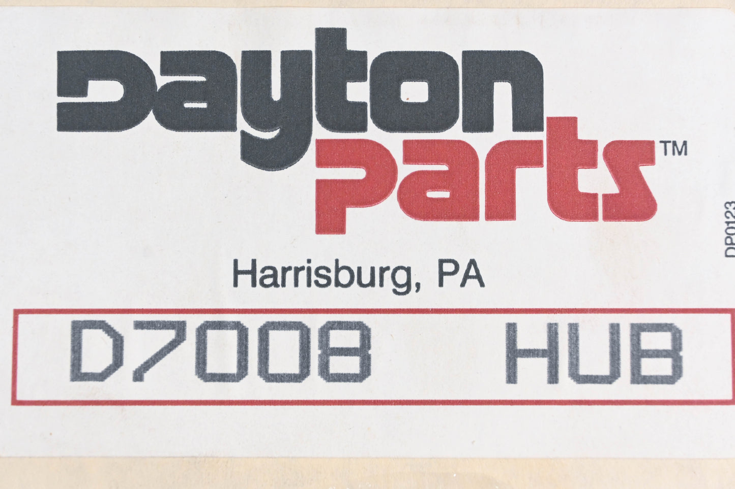 Dayton D7008 Wheel Hub NOS