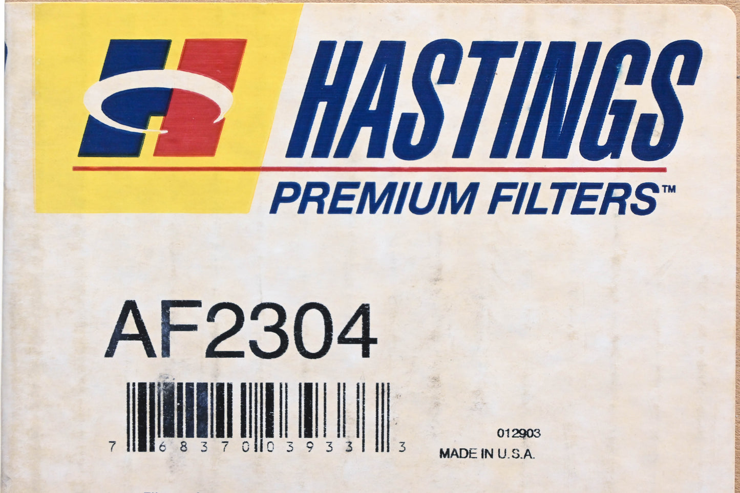 Hastings AF2304 Air Filter NOS