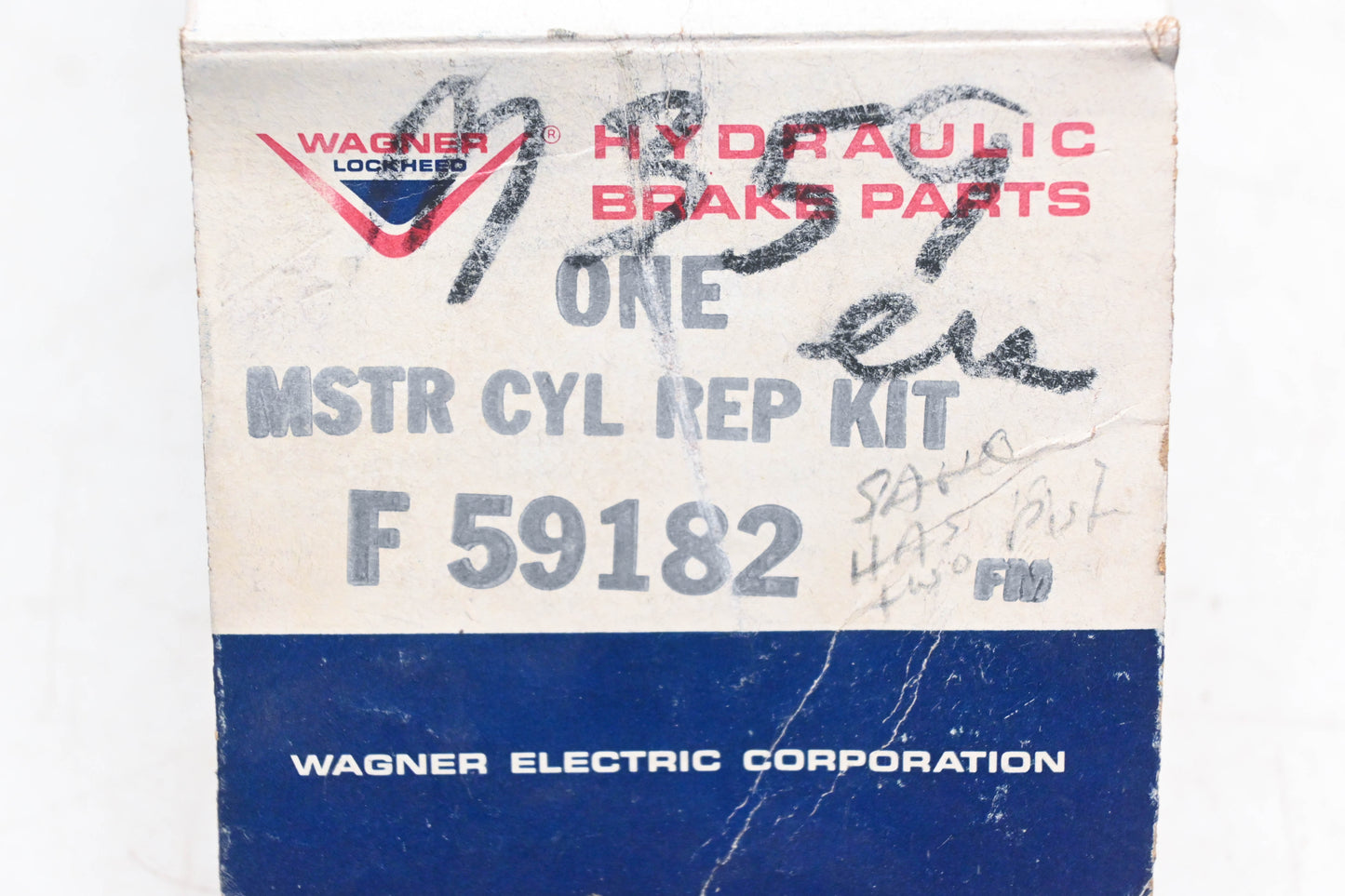 Wagner F59182, M359 Brake Master Cylinder Repair Kit NOS