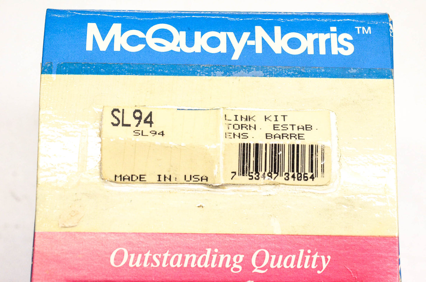 McQuay- Norris SL94 Sway Bar Link Kit NOS
