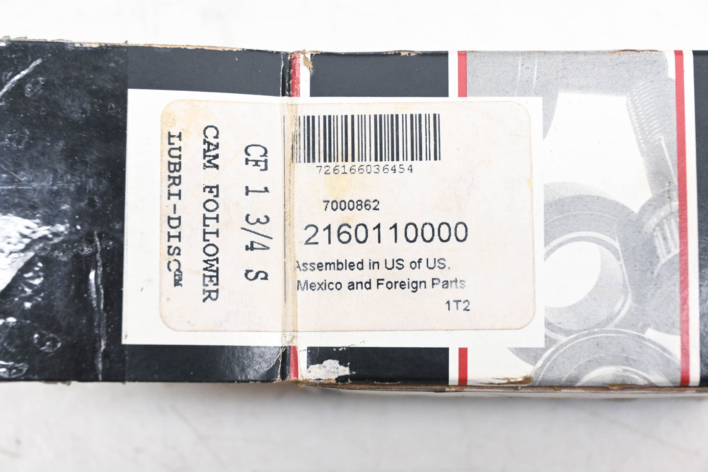 MCGill 2160110000 CF 1-3/4 S Cam Follower NOS