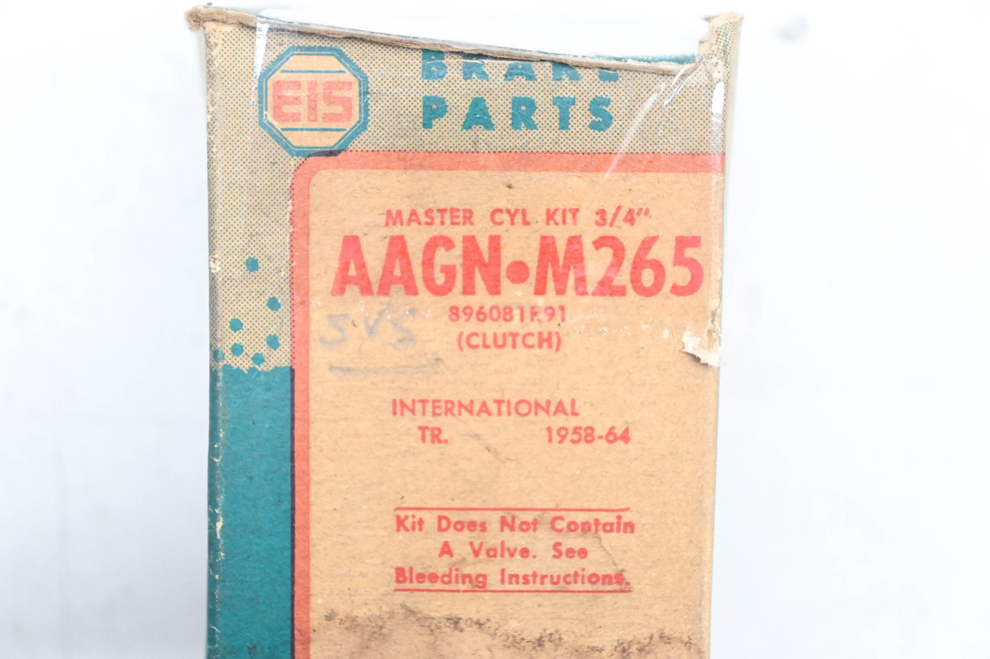 EIS M265, AAGN, 896081R91 Master Cylinder Repair Kit NOS