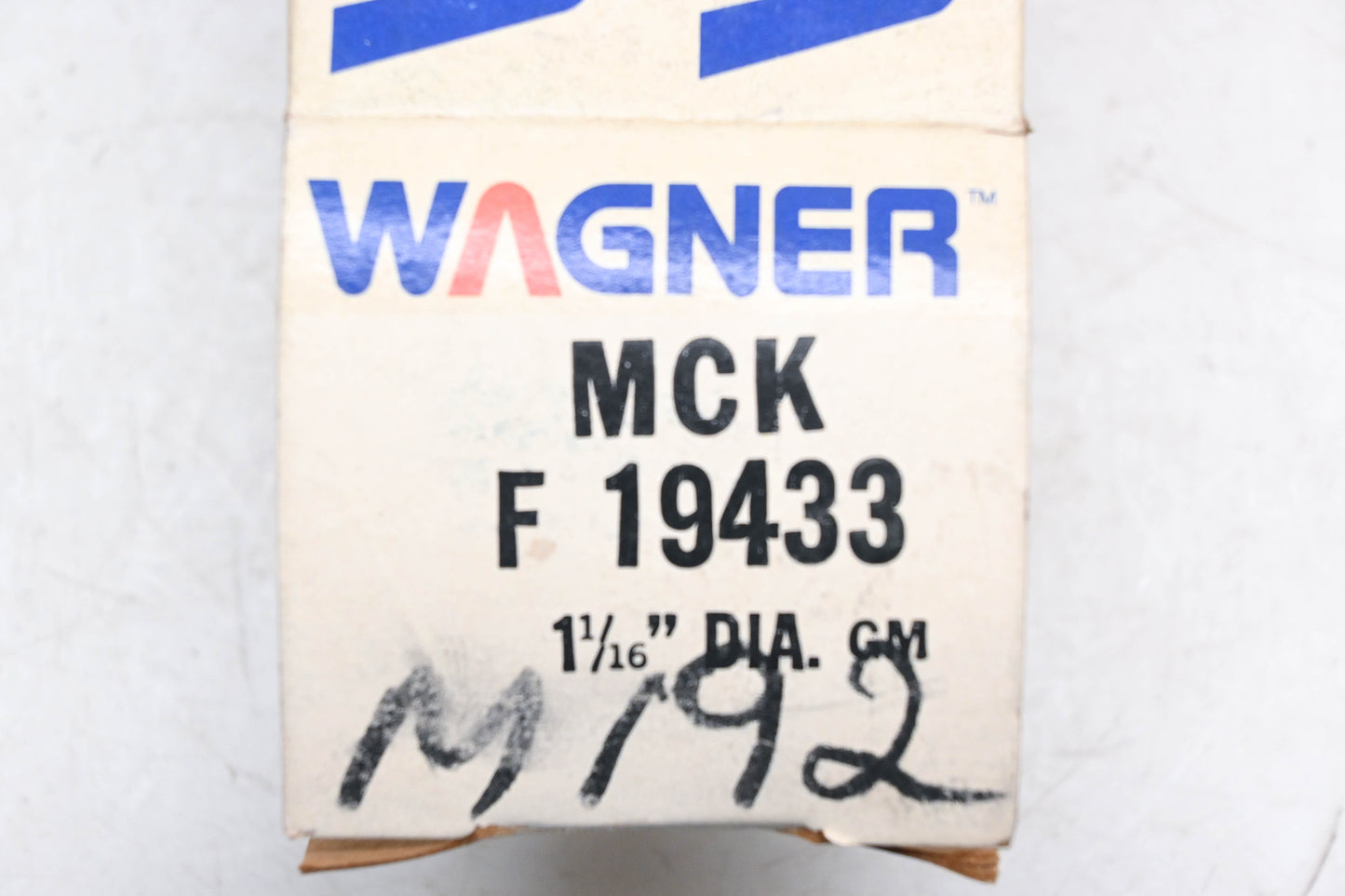 Wagner F19433, M192 Master Cylinder Repair Kit NOS