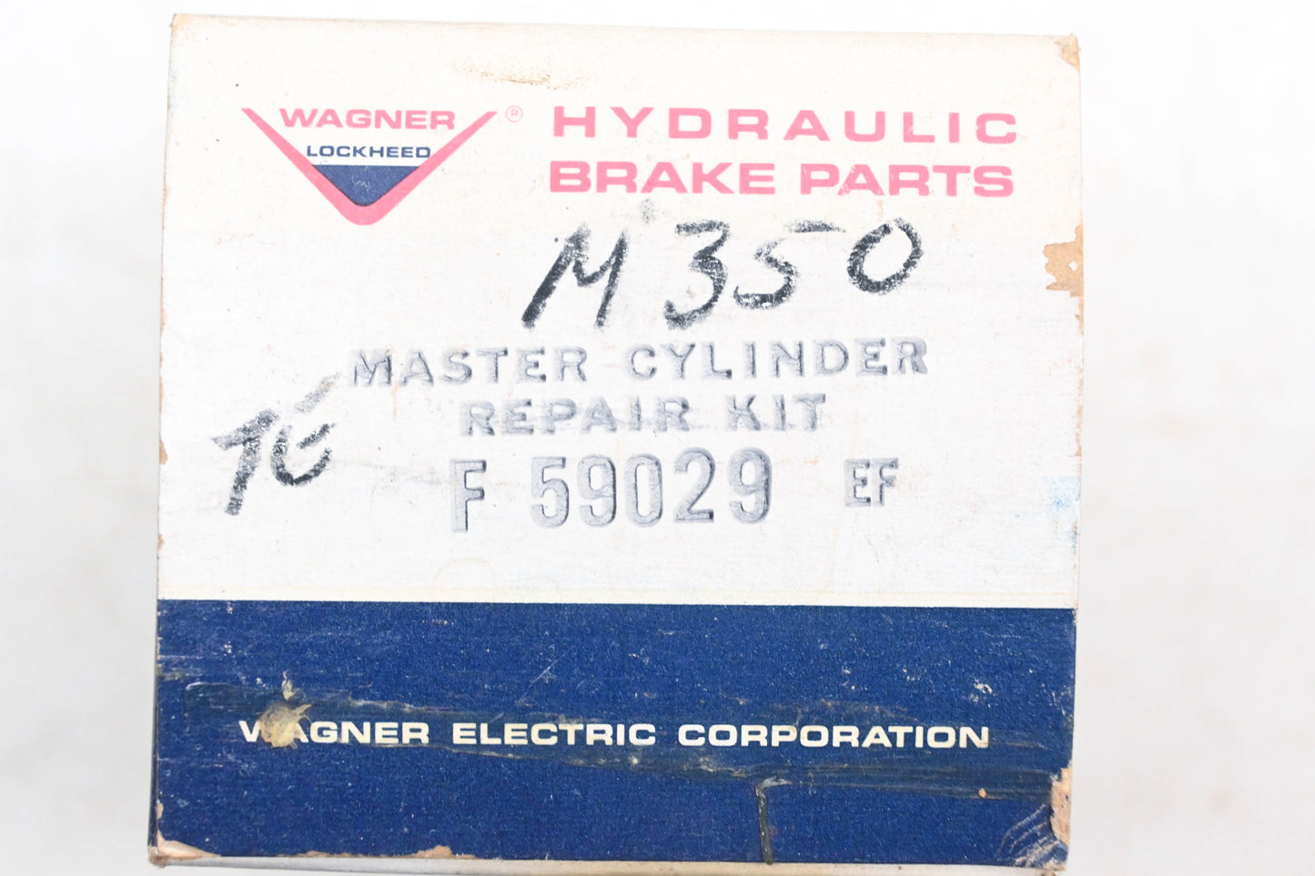 Wagner F59029, M350 Master Cylinder Repair Kit NOS