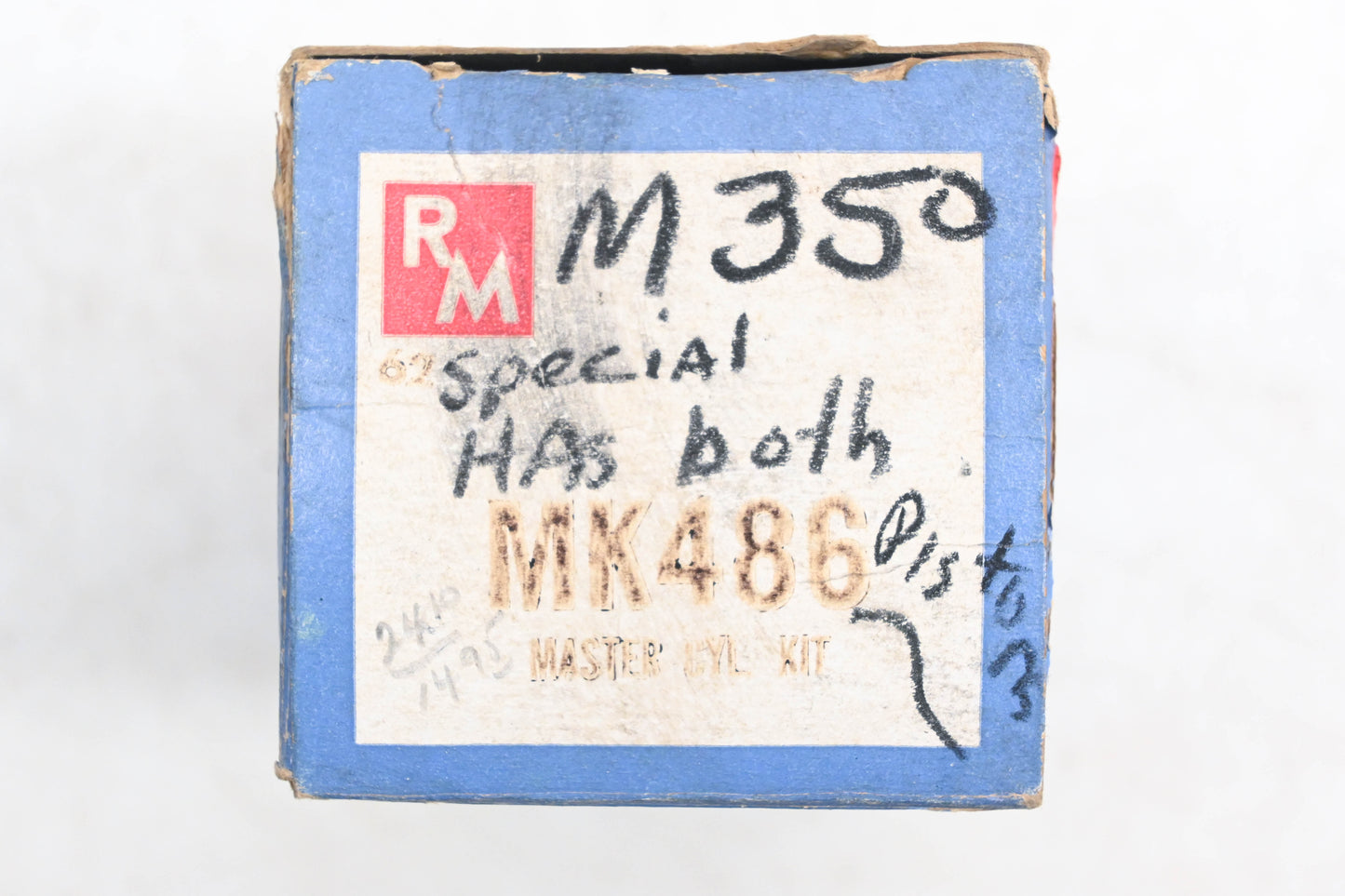 Raybestos MK486, M350 Master Cylinder Repair Kit NOS