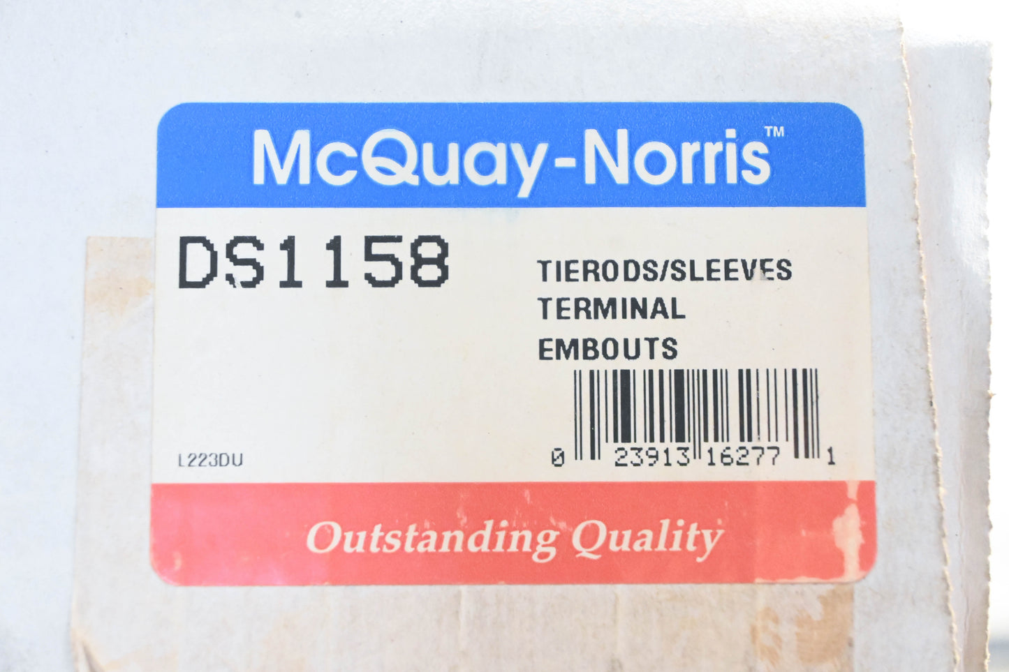 McQuay-Norris DS1158 Steering Tie Rod End Kit NOS