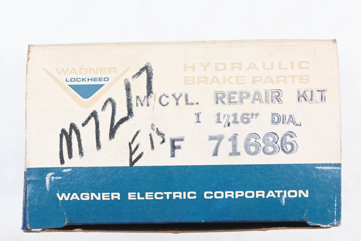 Wagner F71686, M7217 Master Cylinder Repair Kit NOS
