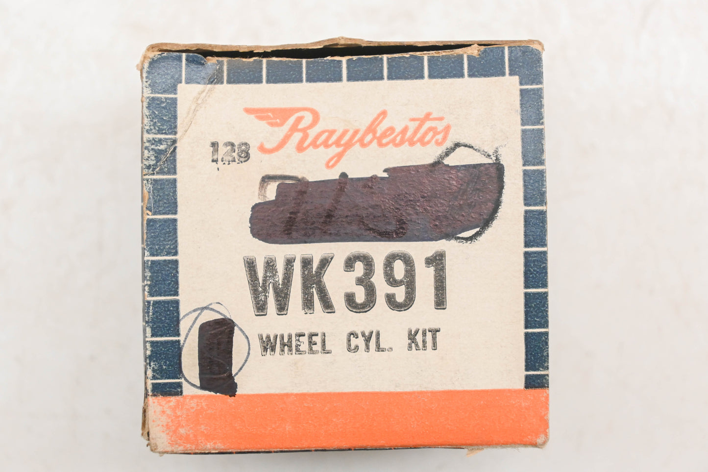 Raybestos WK391 Wheel Cylinder Repair Kit NOS