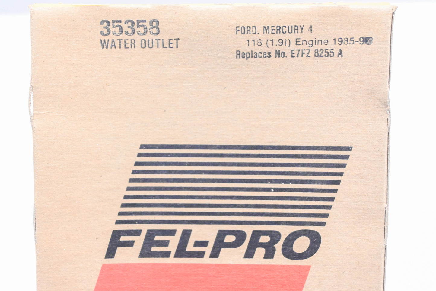 Fel-Pro 35358, E7FZ-8255-A, 10-1075 Water Outlet Gasket NOS