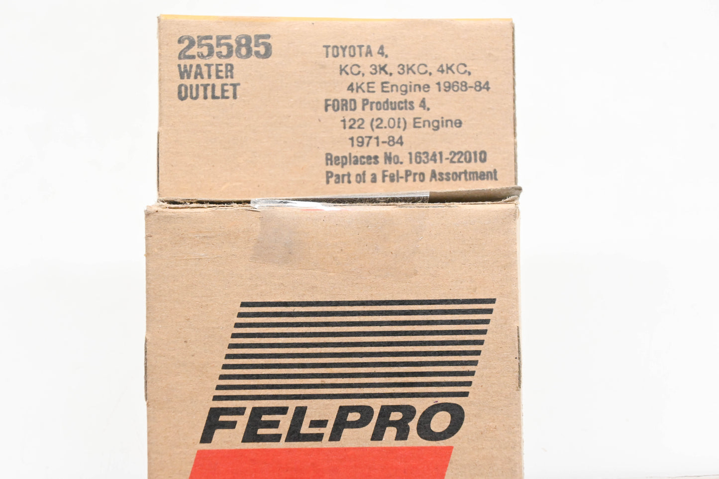 Fel-Pro 25585, 16341-22010 Water Outlet Gaskets Qty 2 NOS