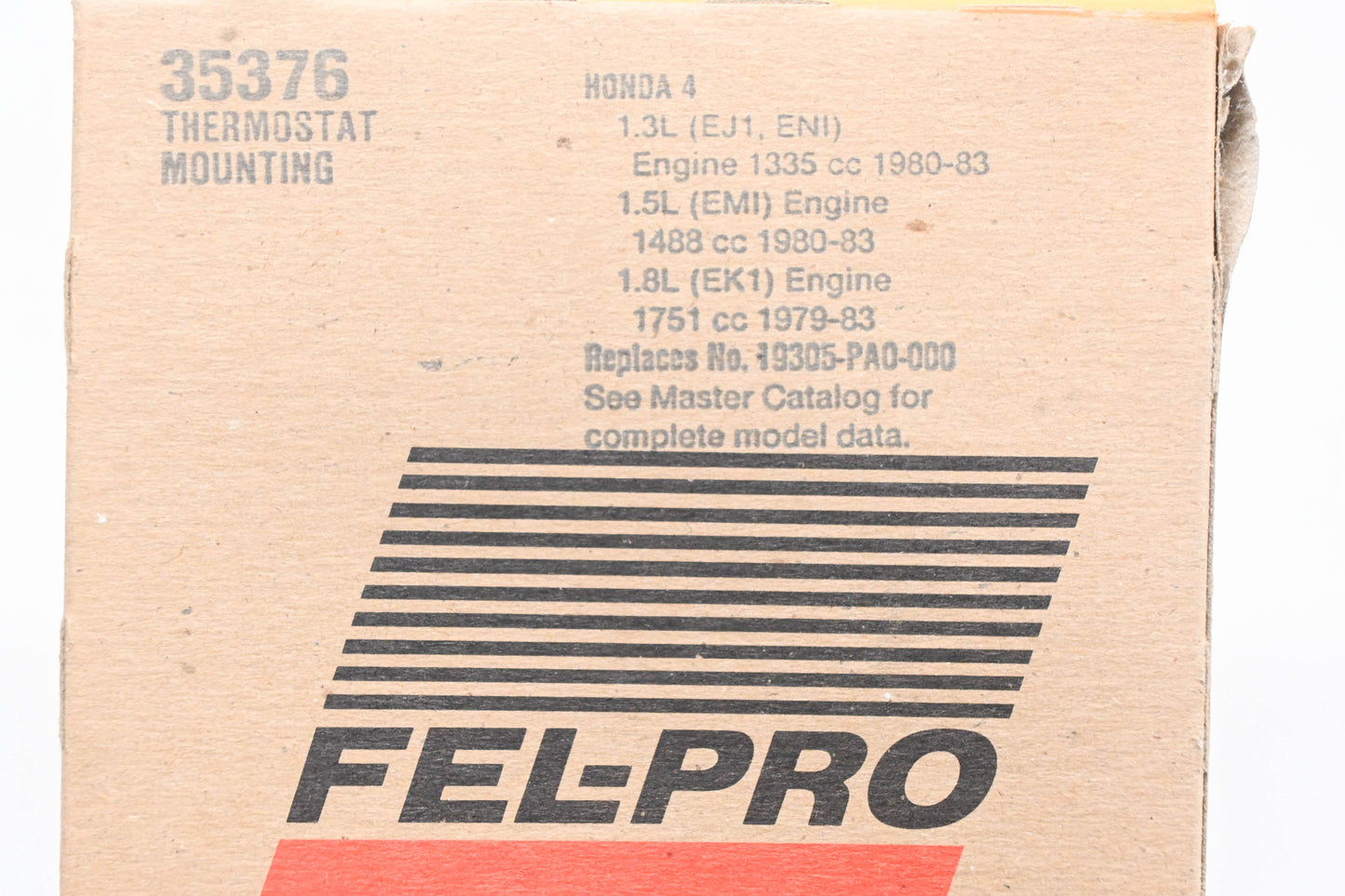 Fel-Pro 35376, 19305-PA0-000 Thermostat Gaskets Qty 2 NOS