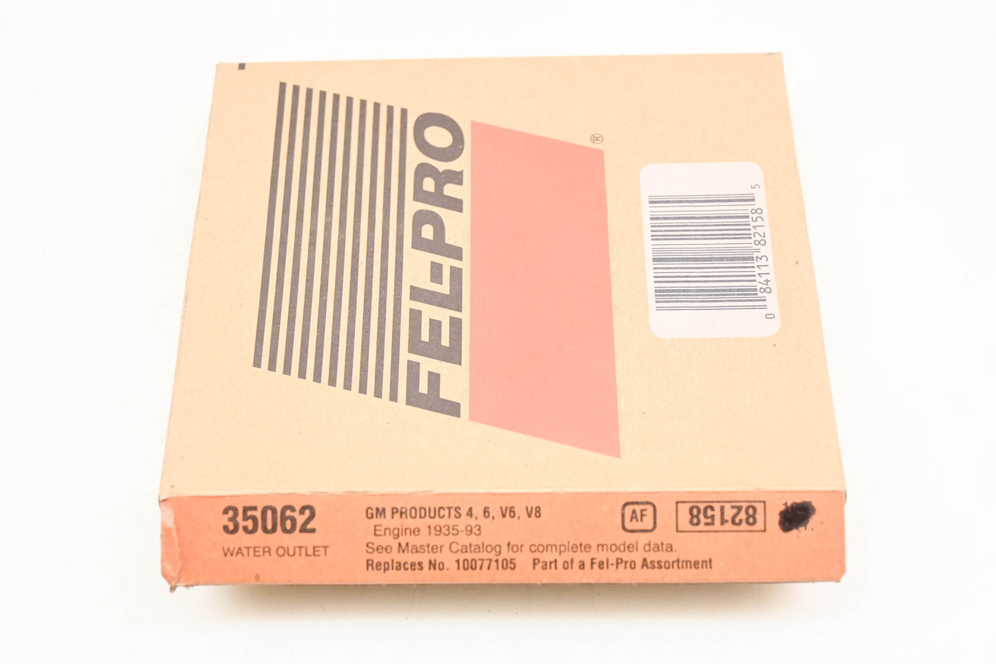 Fel-Pro 35062, 10077105 Water Outlet Gaskets Qty 2 NOS