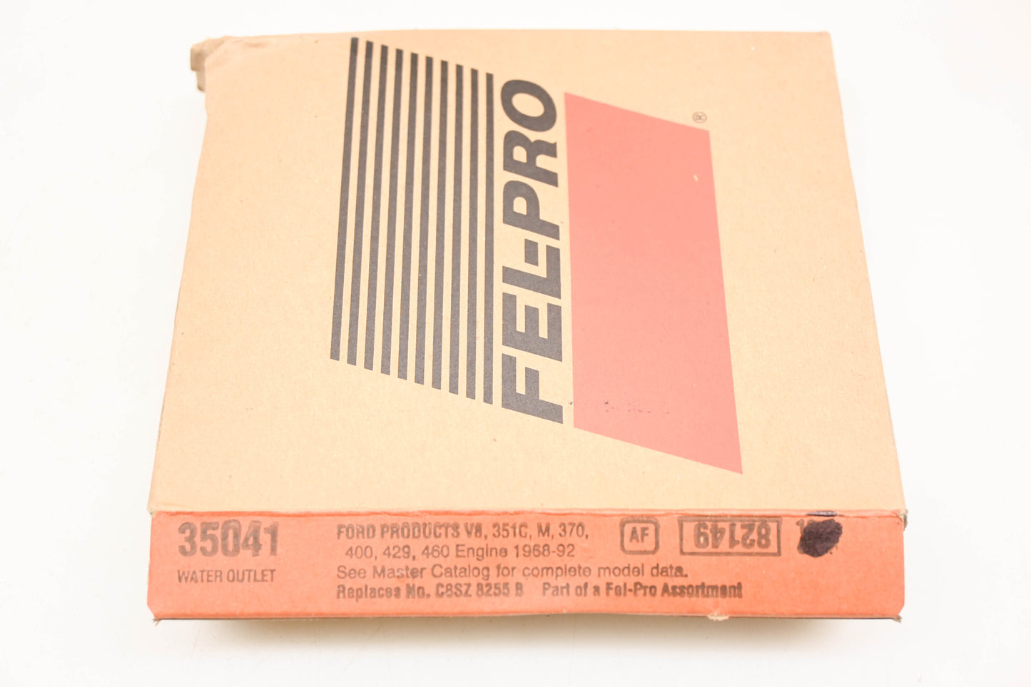 Fel-Pro 35041, C8SZ-8255-B Water Outlet Gaskets Qty 2 NOS