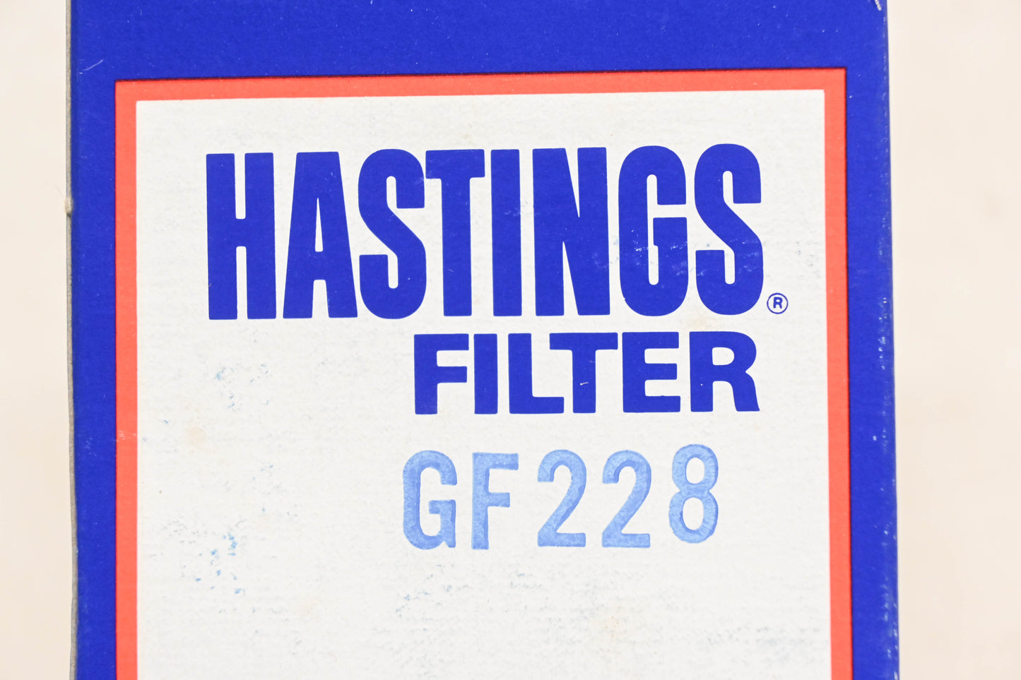 Hastings GF228, GF-228 Fuel Filter NOS