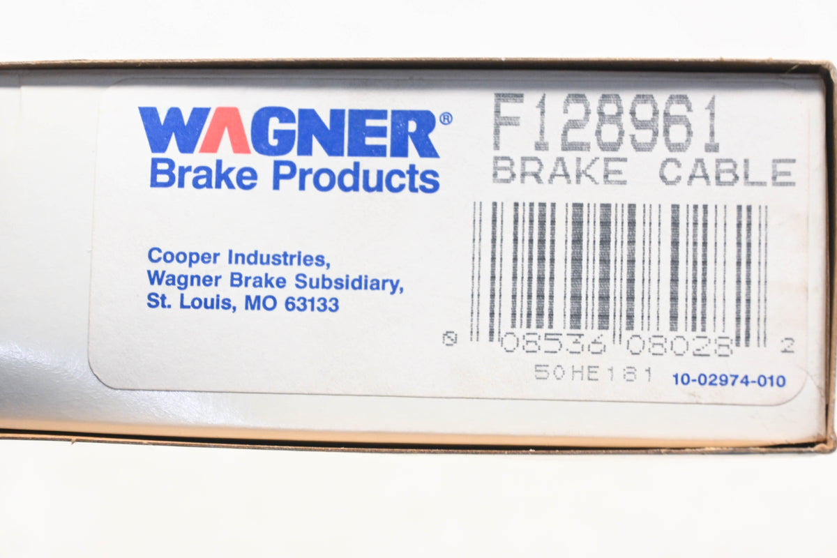 Wagner F128961, BC128961 Parking Brake Cable Assembly NOS